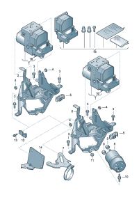 8E0614175E-Hydraulic pump, w/power Motor  Apply: