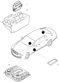 3Y0907801-Control unit, with software, Mechanism, electronic control Parking brake-