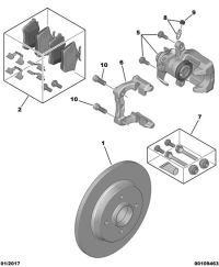 1616872680-PEUGEOT BRAKE PAD/RR/207/208