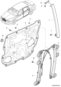 3W5839751E-FOOTREST ASSY