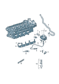 06H906036F-INJ VALVE/X5/E38/E39-540