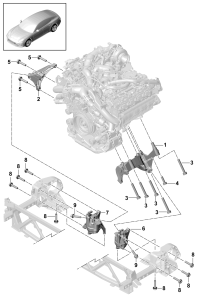 9A719930721-Engine mounting