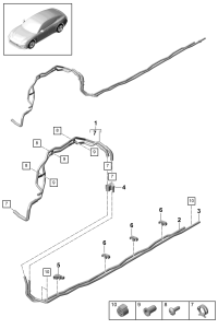 9A782044301-Coolant pipe Rail  Complete: Check valve  EINSATZ 20.2.17