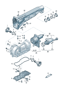 9P1409845-PORSCHE CAYENNE WATR RSVR CVR