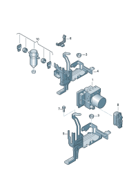 8E0614517BA-Unit assy-ABS Apply:  Software:     D