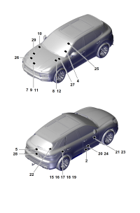 9Y0010014P-Plate, symbol * Coolant