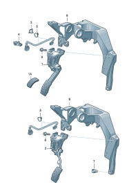 8D1723523E-Pedal-accelerator Module