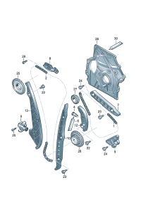 06K109467AK-Chain tensioner