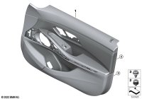 51415A49FA7-Garnish assy-fr dr lh