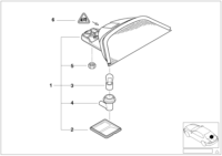 63258385659-Lamp assy-stop no.3