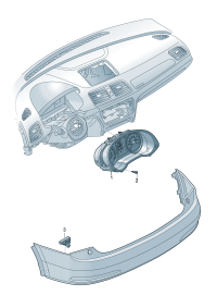 8U0920940-Combination meter For beltmultifunction Display unit of the car   D  -28.05.2012