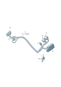 4N0971727A-Harness, Fuel tank