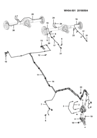 23977772-Tube, rr axle wishbone