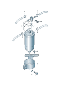 1GD127400-FUEL INLINE FILTER-911(996)