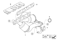 18407571490-Warranty exhaust manifold