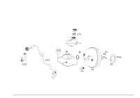 2904301100-Brake booster parts kit