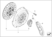 21207561754-Parts assy-clutch