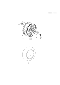 26232920-Wheel, front, rear