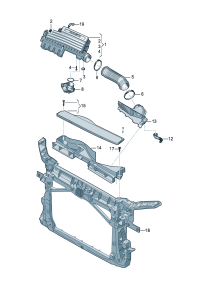 5QD129618A-DUCT-AIR INTAKE