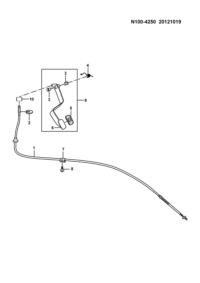 24517909-Flexible shaft assy-clutch