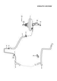 24513756-Cylinder assy, brake master