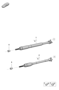992521225-Boot seal Propeller shaft