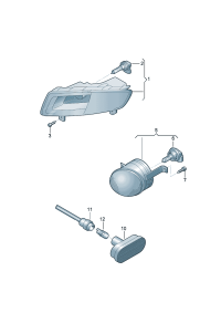 1Z0941701D-Halogen fog lamp