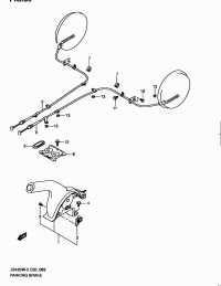 5440165J00-CABLE, PARKING BRAKE RH