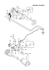 24544107-Hose assy-brake