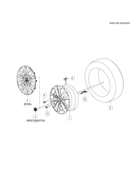 26675277-Wheel (wheel 17X7.0, J, aluminium, design 1)