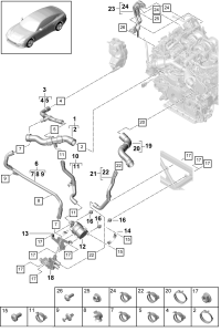 9A796556740-Water pump Power-driven