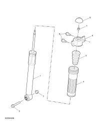 10971251-SHOCK ABSORBER,RR SUSP