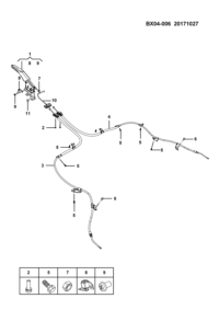 23597131-Cable assy-parking rr