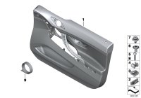 51417303159-Trim leather dr lh