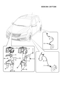 23894078-Brkt assy-ABS