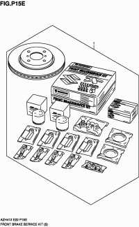 5581068L50-PAD SET, DISC BRAKE