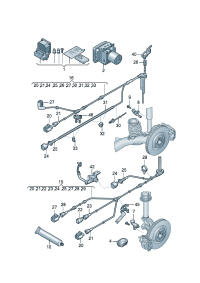 8U0927904B-Sensor, speed Wiring harness