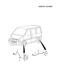 24561836-Sensor assy-speed, rear wheel