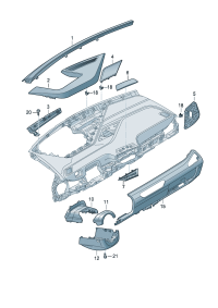 10D8585604PK-Garnish, steering