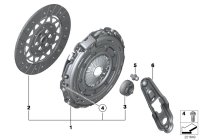 21208607915-Parts assy-clutch