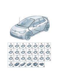 10D971001-Harness-chamber * Part no. * Via manual * Incar * Vehicle * Identification number * To o