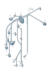 8E0971841B-Boot kit Channel, drain