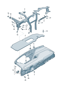 10D857003-Panel, instrument