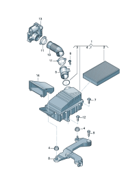5C0129607A-AIR CLEANER