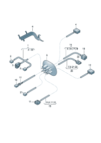 8E1971109CL-Engine room Wire sub-assy