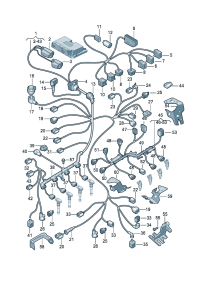 8K1971072QE-Harness, engine room D  -04.03.2013