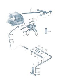 10D955427-Wiper blade