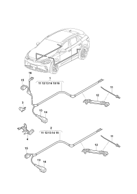 1EA927902L-Harness, speed sensor