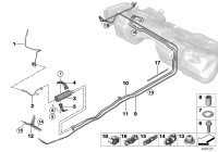 16127351132-Pipe, fuel feed, front