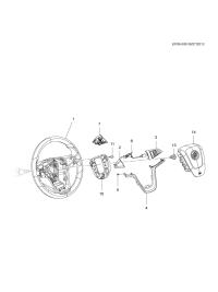 26305348-Air bag of steering wheel